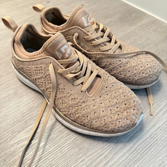 APL WOMEN'S TECHLOOM PRO ROSE GOLD Size 7.5 - Picture 2 of 7